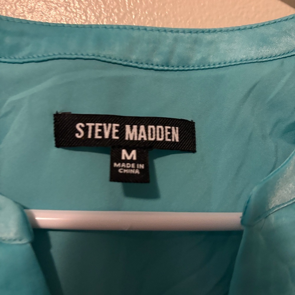 Steve Madden Turquoise Top - Picture 4 of 4